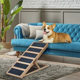 Doggy Steps for Dogs and Cats Used as Dog Ladder for Tall Couch, Bed, Chair or Car (Color: As Picture)